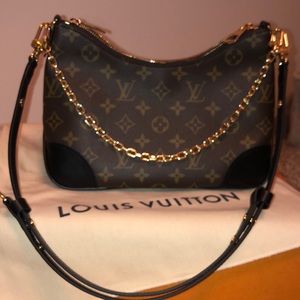 New Louis Vuitton Boulogne NM Monogram Noir Comes with box, dust bag & ribbons.
